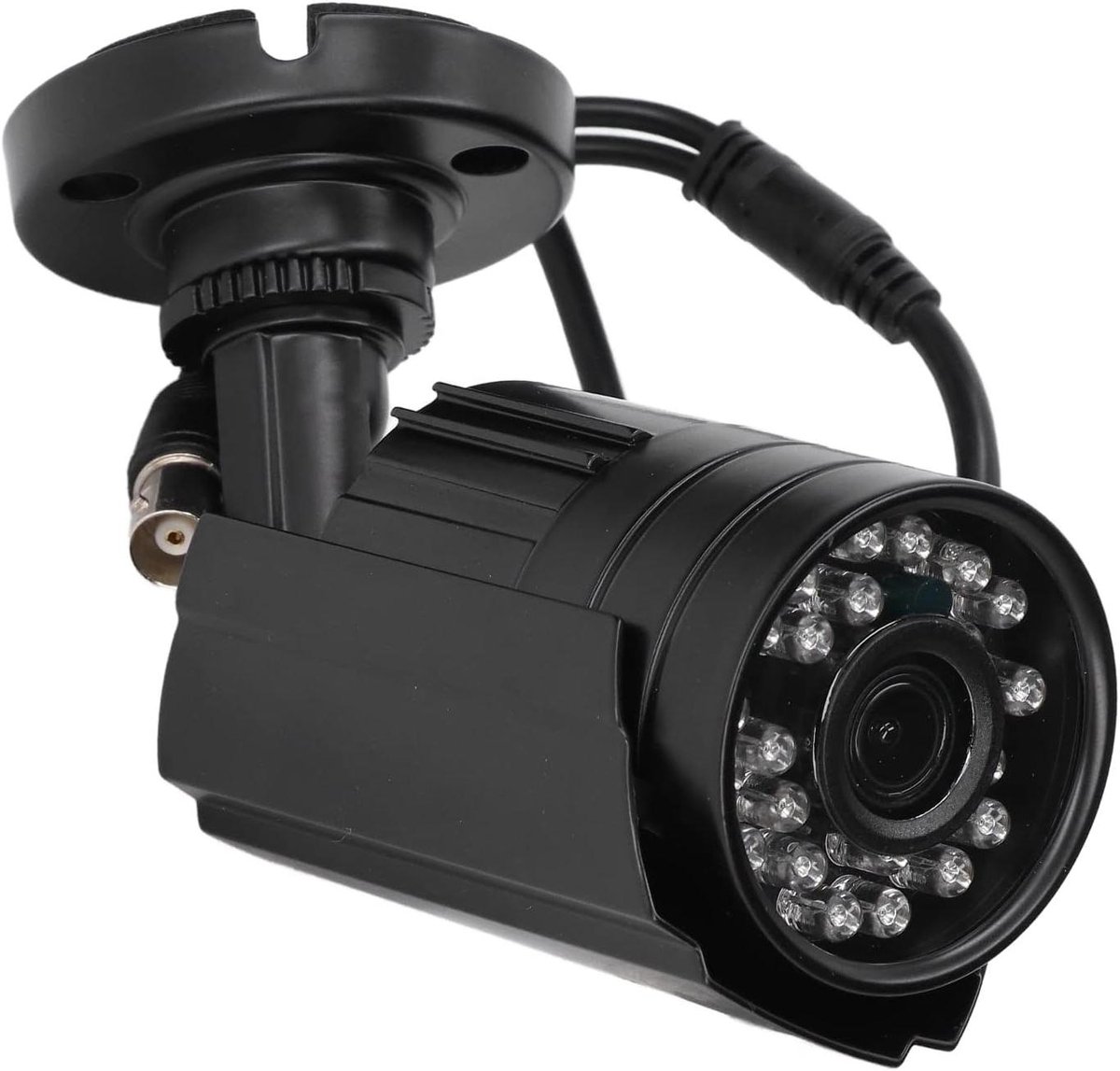 Beveiligingscamera Buiten - Analoge Camera - Huis Bewaken - Infrarood Nachtzicht - 1080P HD - Zwart