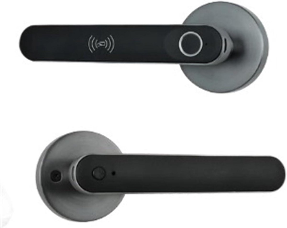 Elektronisch Deurslot - Slim Slot - Toegangscontrole Huis - 3D Vingerafdruk Sensor - 10x10x10MM - Gunmetal