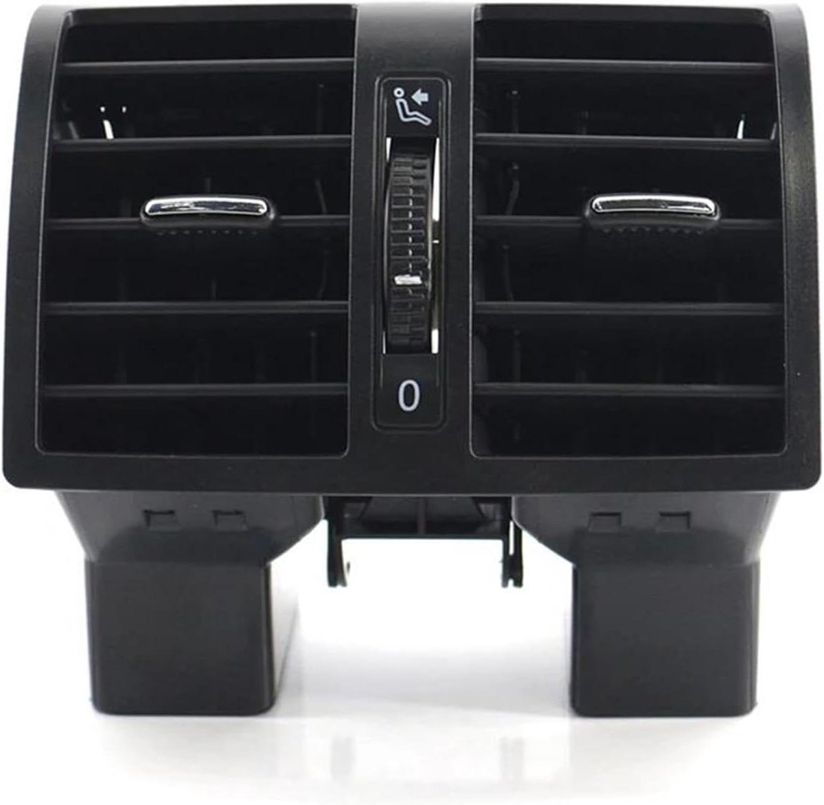 Ventilatierooster - Airco uitlaat - Auto interieur - Directe vervanging - 1 stuk - Zwart