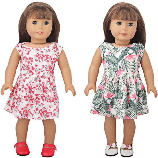 Poppenjurk - Poppenkleding - Poppen Aankleden - Perfecte Pasvorm - 45.7 cm - Roze — afbeelding 3
