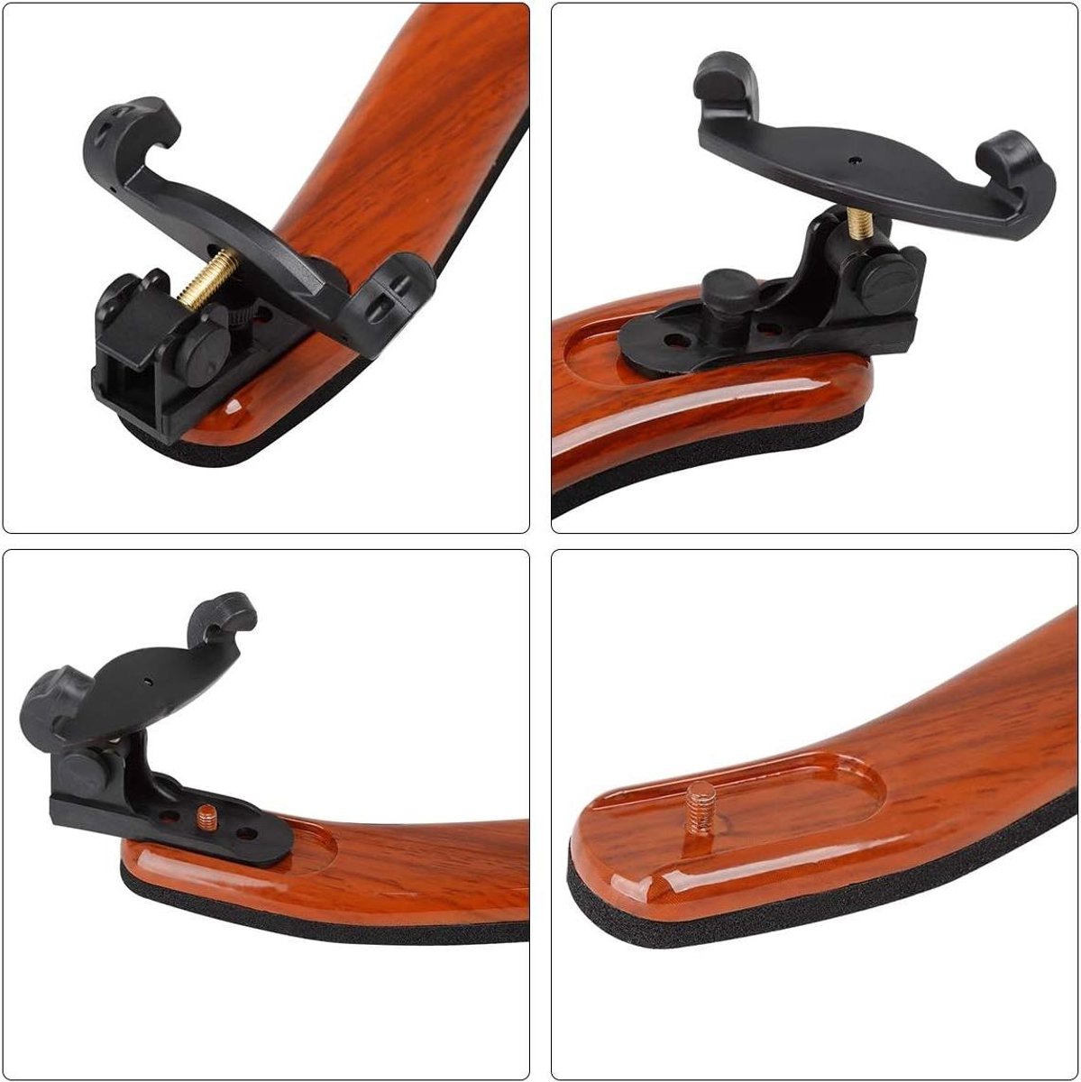 Viool Schoudersteun - Viool Ondersteuning - Muziek Maken - Volledig Instelbaar - 22 x 8 x 5 cm