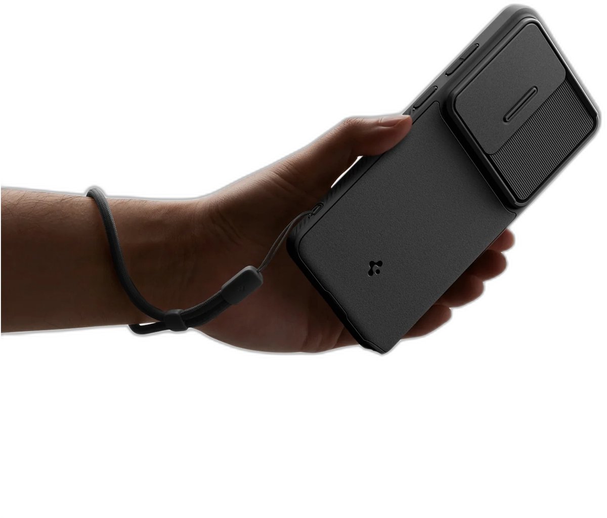 Spigen Optik Armor Camera Slider geschikt voor Samsung Galaxy S26 Ultra - Black