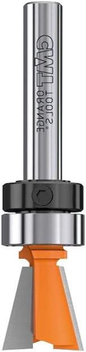 Frees voor gewrichten - Kogellager frees - Houtbewerking precisie - Met schachtkogellager - 12.7 mm - Zwart/Wit