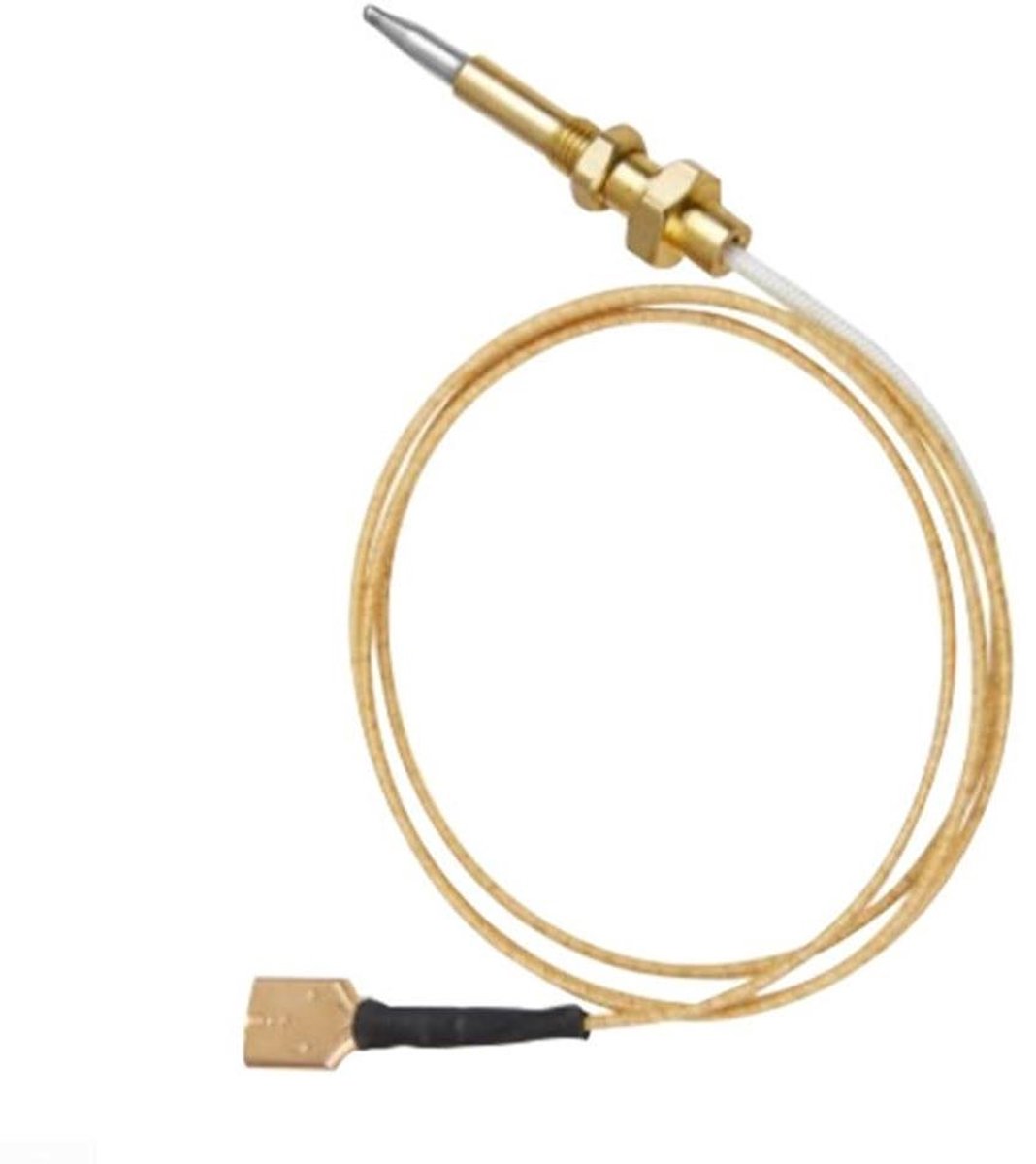 Thermokoppel Vervanging - Gasveiligheid Onderdeel - Veilige Gasapparaten - Magnetische Veiligheid - 60cm of 120cm - Goud