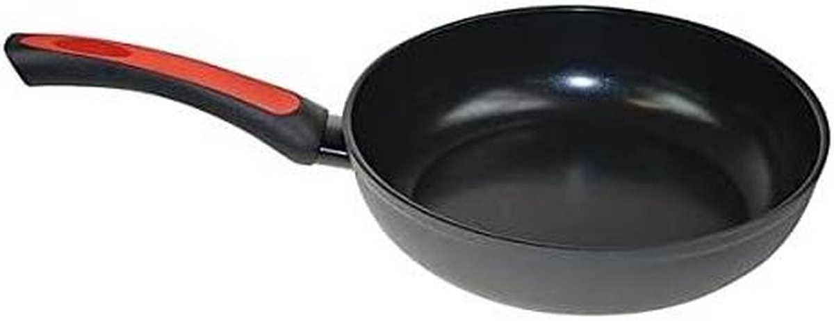 Inductie Koekenpan - Braadpan Hoge - Koken op Inductie - Met Anti-aanbaklaag - N.v.t. - Zwart