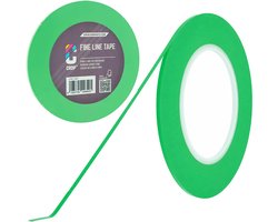 CROP Fine Line Tape 3mm - Professioneel Afplaktape - Flexibel en Rekbaar - Pinstriping Tape - 55 Meter Rol - Hittebestendig tot 155°C