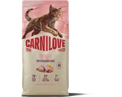 Carnilove True Fresh Cat Dry Turkey for Sterilised Adult All Breeds 6 kg
