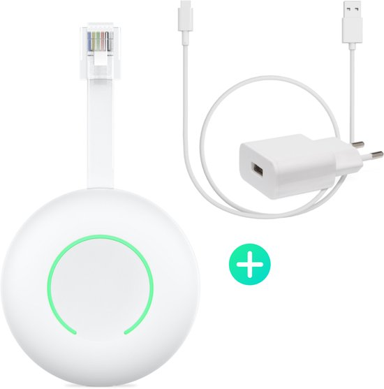 P1 meter energiemeter – incl. adapter – geschikt voor HomeWizard