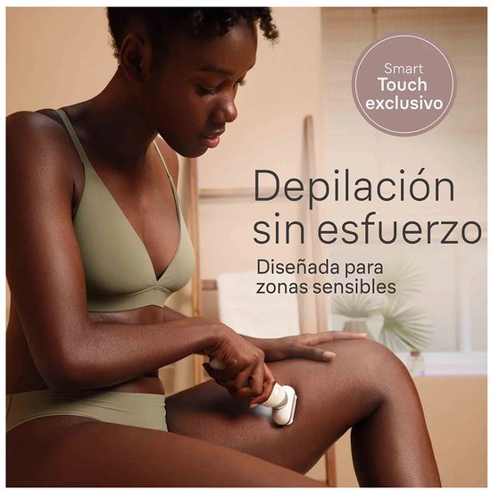 Braun Silk·épil 9 Flex - Epilator met Ladyshave opzetstuk - type 9-030 3D - Wit/Rose Titan