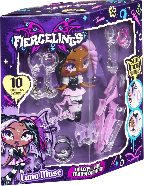 Goliath Fiercelings Luna Muse Keychain - Modepop - Met accessoires — afbeelding 2
