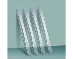 Deurbeschermer 4 Stuks - Bumper Strips - Auto Beschermen - Universele Pasvorm - 148mm Lengte - Transparant