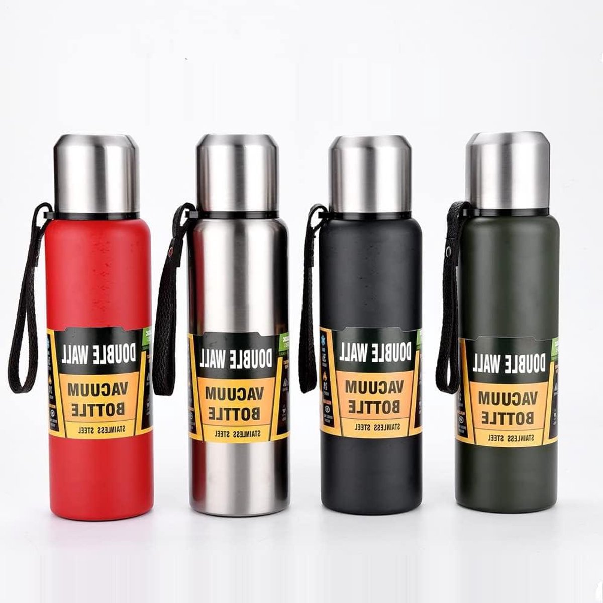 Thermofles RVS - Isolatiebeker - Dranken Meenemen - Lange Isolatie - 1500 ml - Blauw