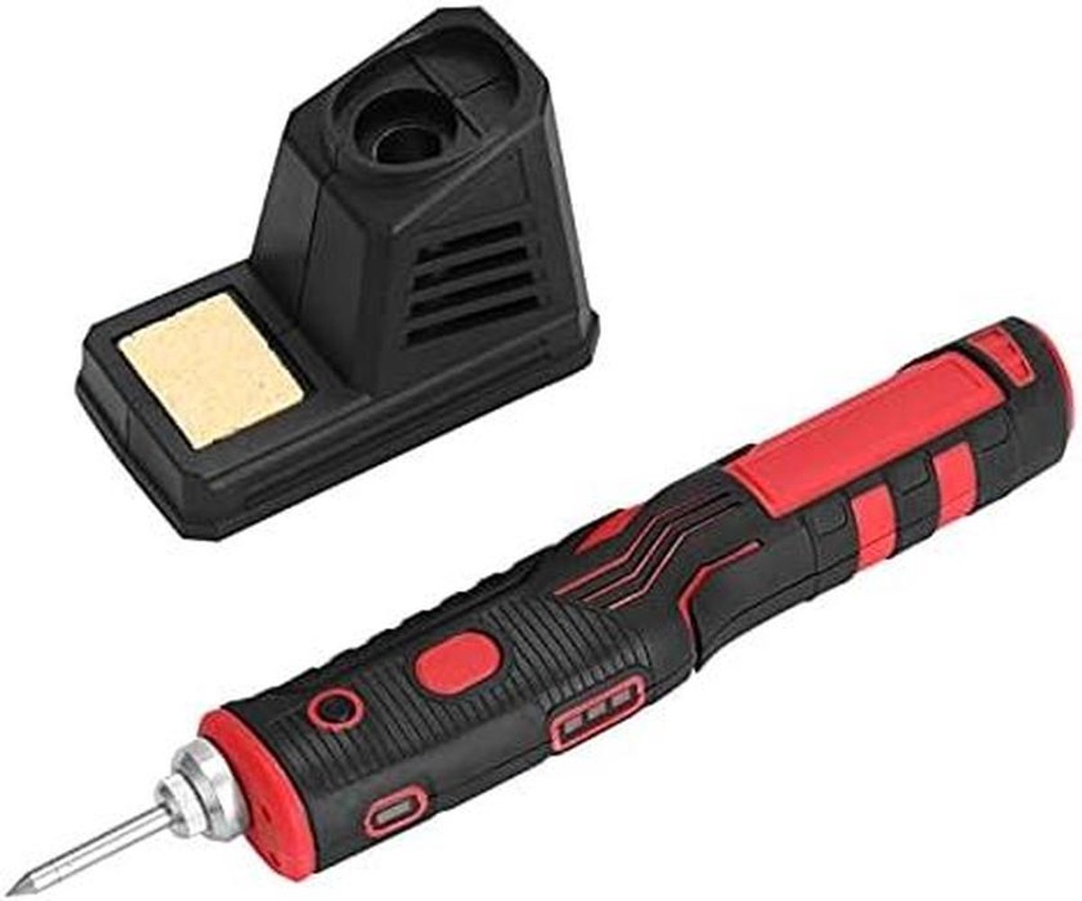Draadloze Soldeerbout - Oplaadbaar Gereedschap - Elektronica Reparatie - Snelle Verwarming - 6.77 Inch - Zwart