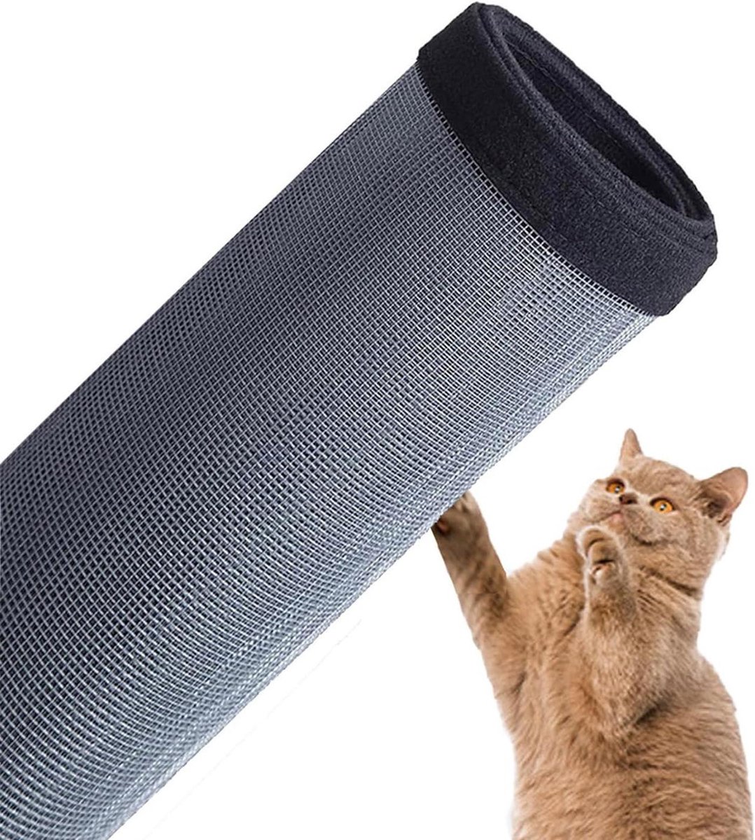 Kattenraam Bescherming - Horren - Veilig Buiten - Op Maat - 80x180 cm - Transparant