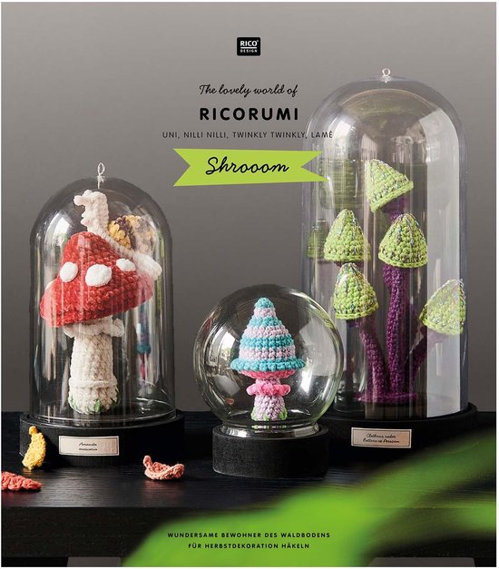 Ricorumi Paddenstoelen - Haakpatronen Miniatuur - Hobby Creatief - Grappige Miniaturen - 32 pagina's - Ongecoat van Merkloos — afbeelding 2