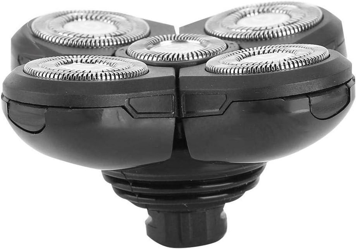 Scheerhoofd Vervanging - Reserveonderdelen - Glad Scheren - Waterdicht Ontwerp - 5 Bladen - Zilver