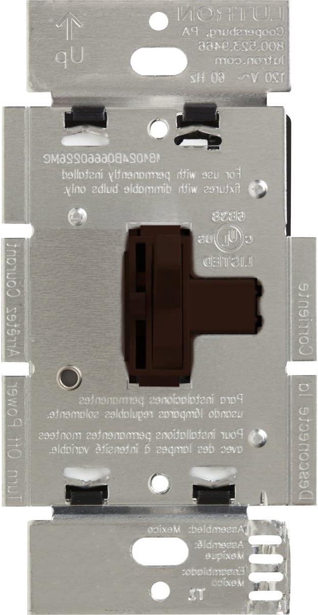 Dimmer Schakelaar - Lichtregelaar - Sfeer Creëren - Magnetische Laagspanning - 450 Watt - Bruin