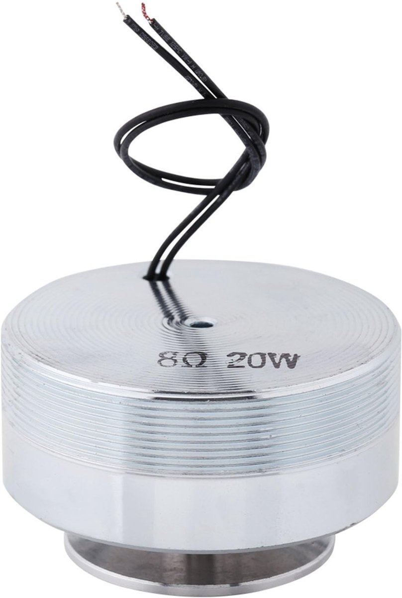 aladdien - Vibration Speaker - 50mm Resonantie Speaker - Krachtige Bas en 360° Geluidstransmissie - Draagbaar - Geluidskwaliteit - Ideaal voor Feest..