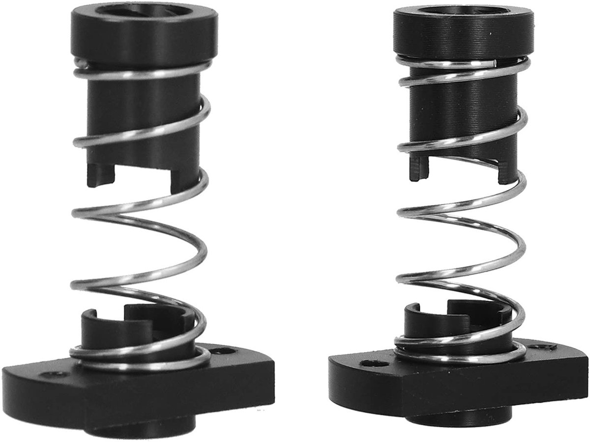 aladdien - Anti-Backlash Spring Loaded Nuts - Verbeterde Stabiliteit - Voor 3D Printers - Betere Printkwaliteit - Duurzaam en Betrouwbaar - Eenvoudi...