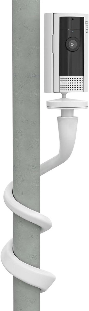 Camera Houder - Bevestiging Monitor - Veilige Beveiliging - Flexibele Wandmontage - 1 Stuk - Wit