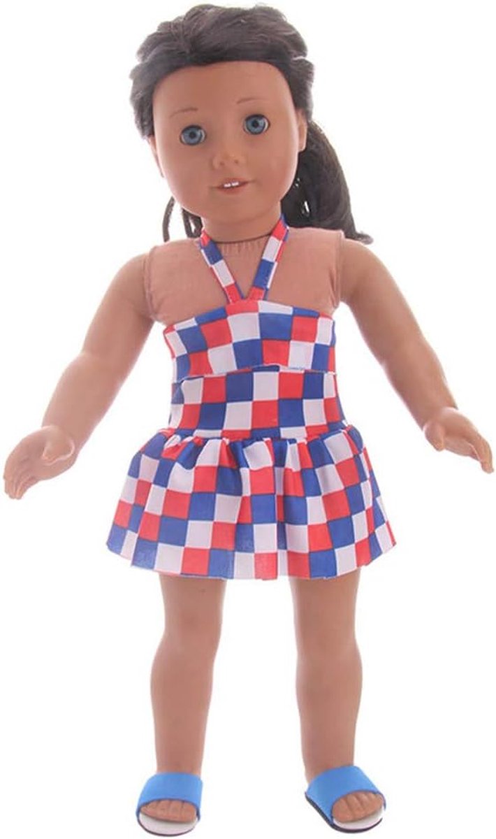 Poppenkleding Set - Zeemeermin Outfit - Poppen Aankleden - Perfecte Pasvorm - 18 Inch Poppen - A — afbeelding 5