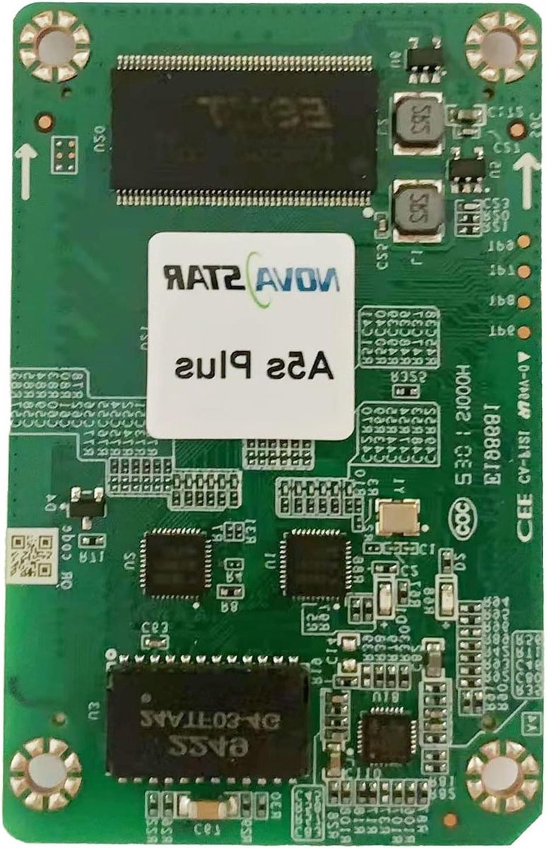 Led Display Ontvanger - Controller Card - Beeldweergave Optimaliseren - Pixel Kalibratie - 7.01 x 4.5 cm - Zwart
