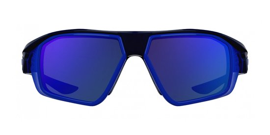 Nike NIKE SHOW X3 FF IM9736X Midnight navy / blue mir/ road 57/14/125 MAN Zonnebrillen — afbeelding 3