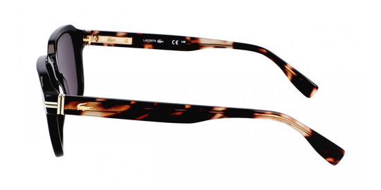 LACOSTE L6046S N 006 BLACK/HAVANA 52/20/145 MALE Zonnebrillen van Merkloos — afbeelding 3