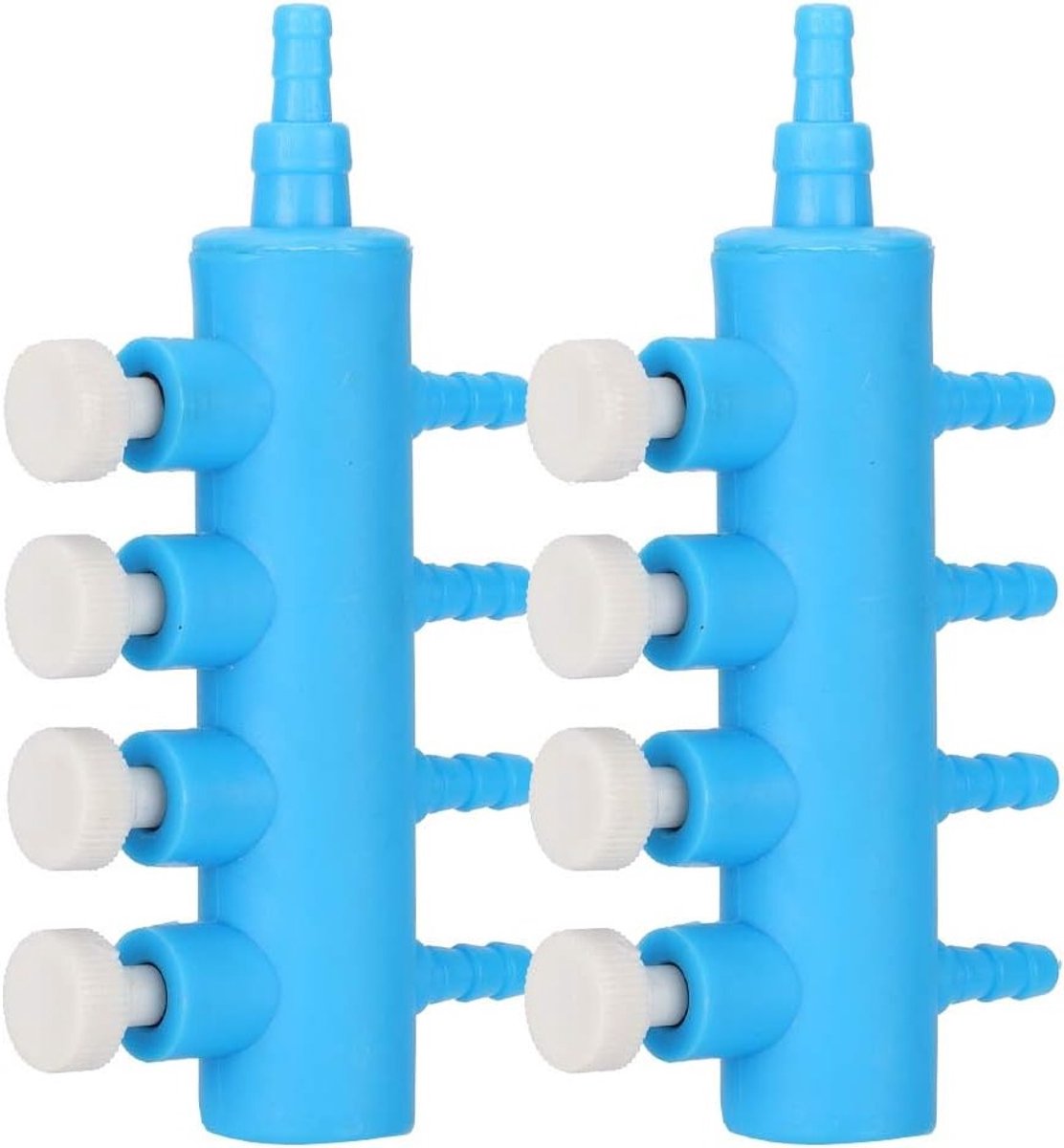 Oxygenpomp Adapter Connectors voor Aquarium, 2 Stuks Luchtverdeler voor Aquariumaccessoires en Luchtpijpen
