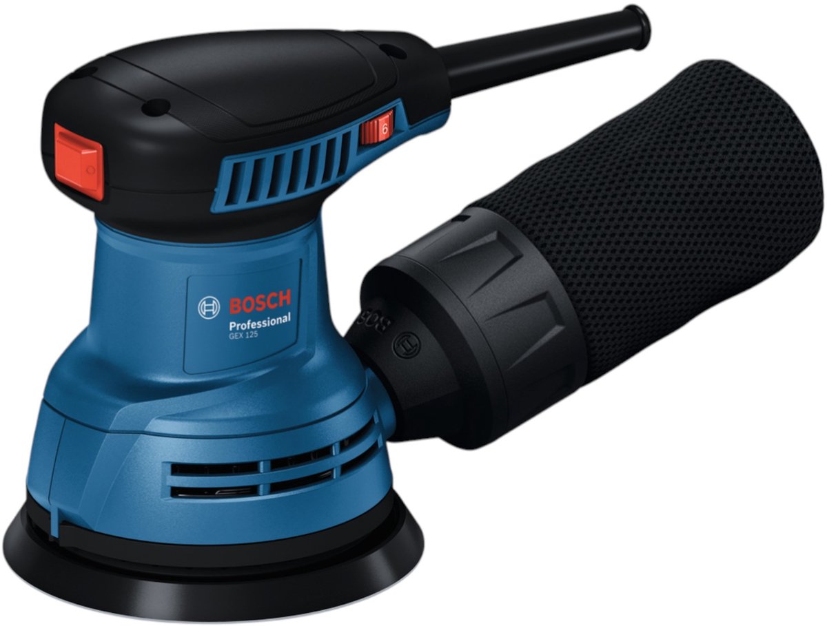 Bosch GEX 125 serie - Excenterschuurmachine - 290W - Ergonomisch - Laag Vibratieniveau