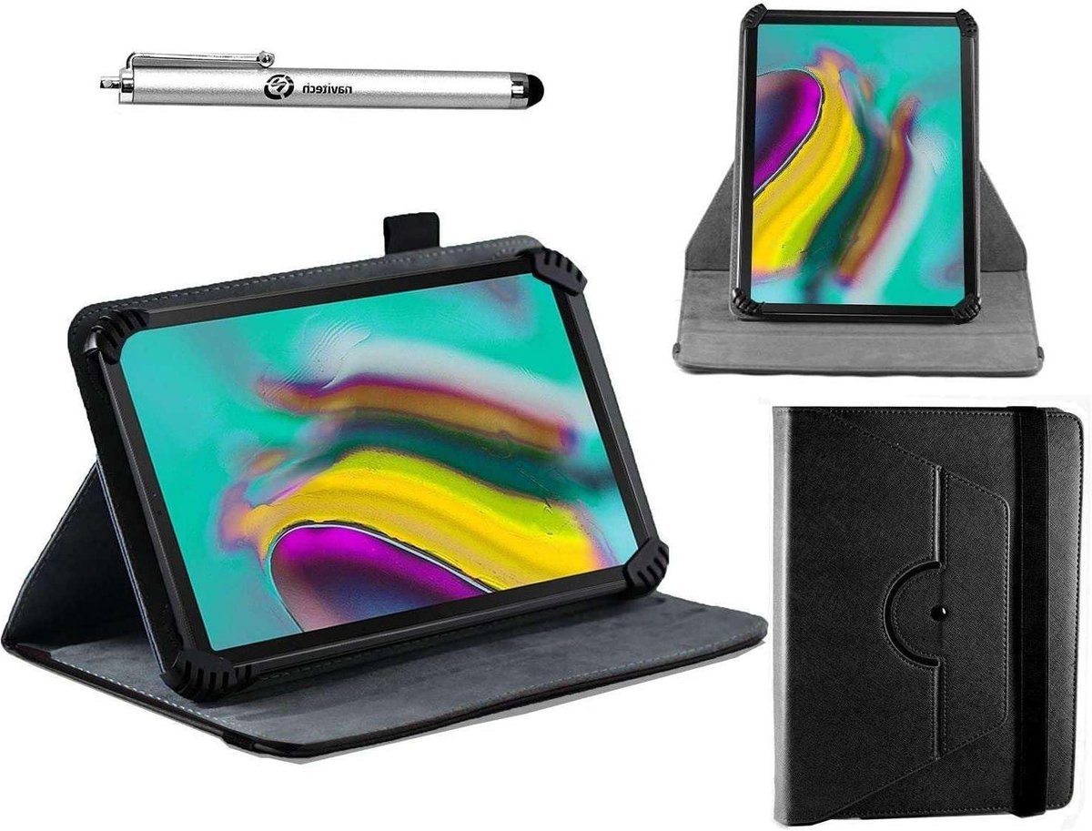 Tablethoes - Beschermhoes Tablet - Tablet Beschermen - Ingebouwde Standaard - 11 Inch - Zwart
