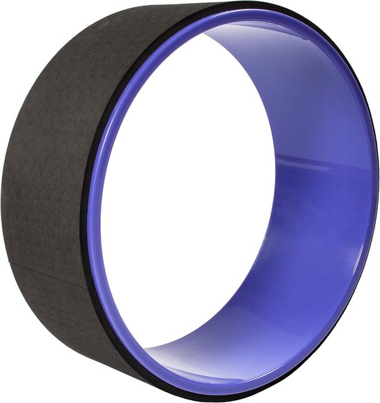 Yoga Wiel - Dharma Wiel - Houding Verbeteren - Zweetbestendig Materiaal - 12.5 inch diameter - Paars — afbeelding 3