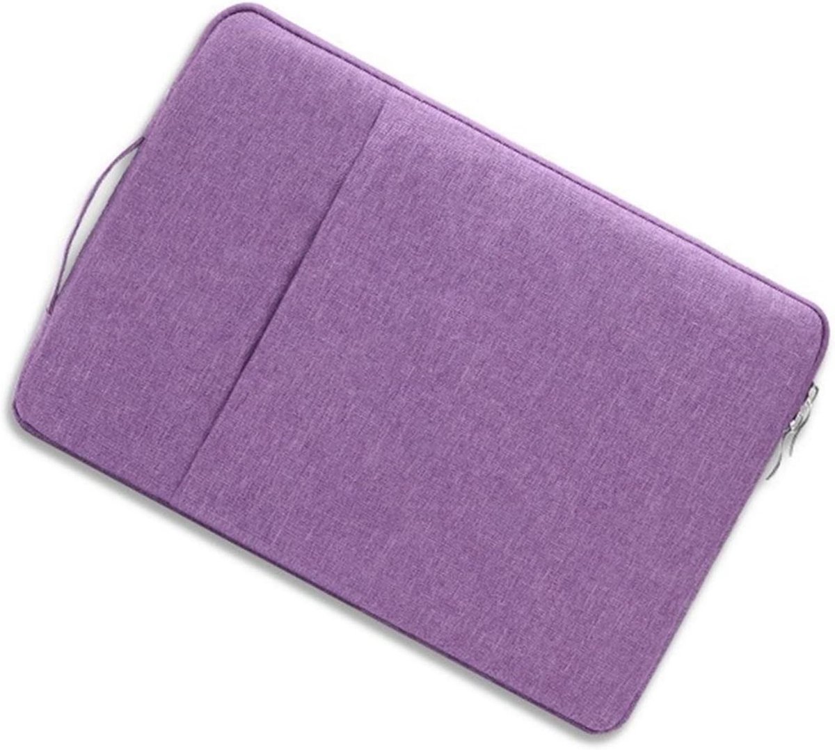 Laptoptas - Laptop sleeve - Laptop Bescherming - Slanke handgreep - 15.6 inch - Paars
