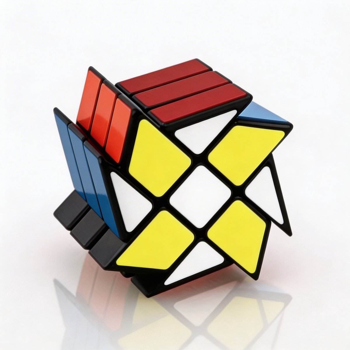 Speed cube Windmill – Speedcube | Snel, Soepel & Duurzaam – Klassieke Puzzelkubus voor Jong & Oud - Rubiks Cube - Rubiks Kubus