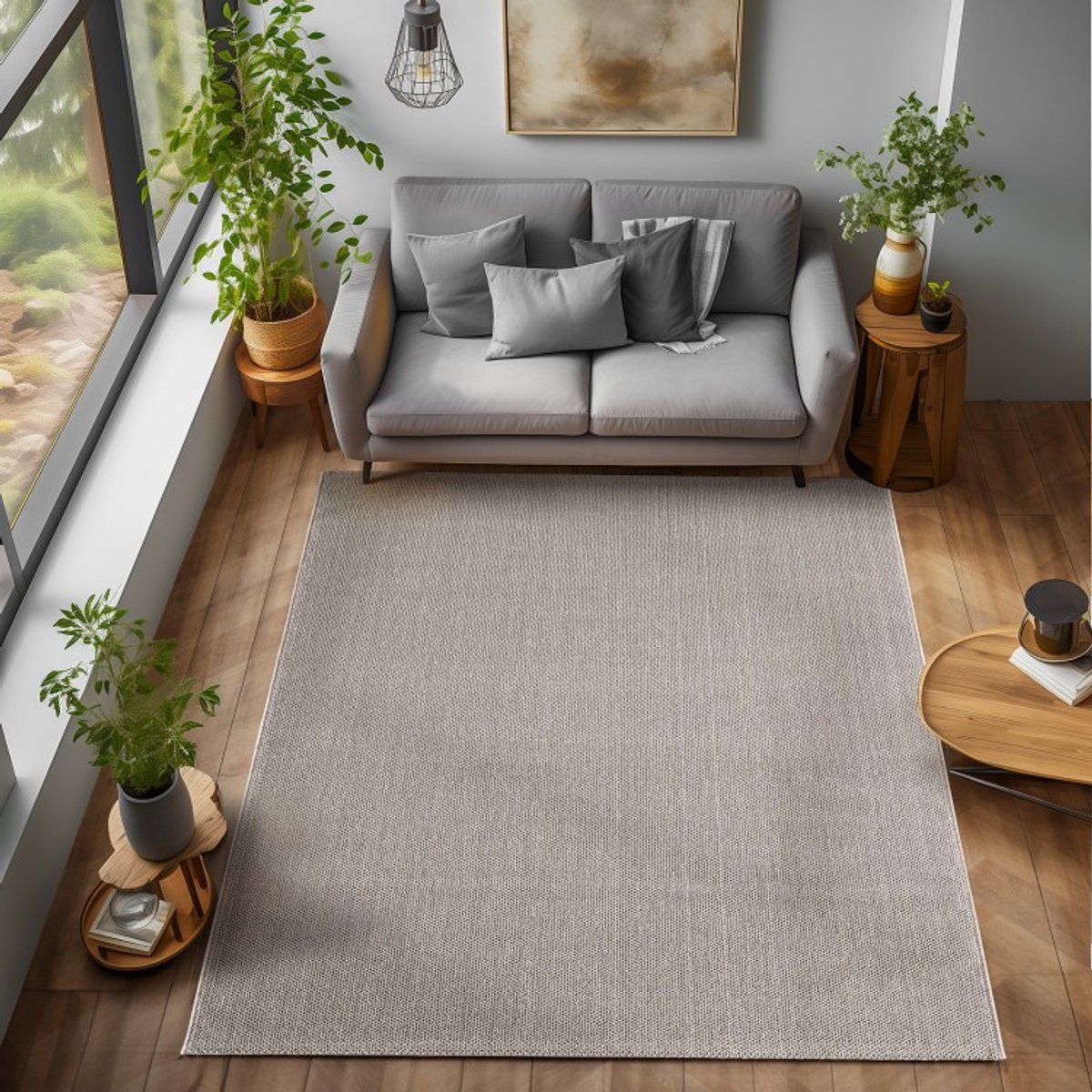 Binnenkleed voor woonkamer en slaapkamer, modern design, comfortabel, geschikt voor dagelijks gebruik, natuurlijke uitstraling. 80x150 cm