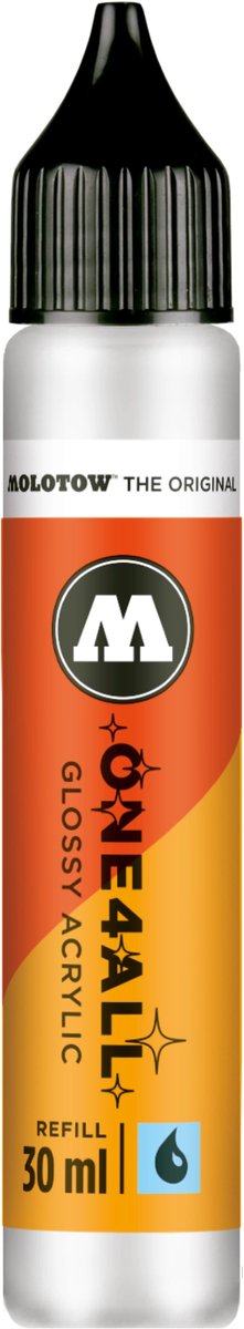 Molotow One4All 30ml Refill - Glanzend Wit - Glossy White