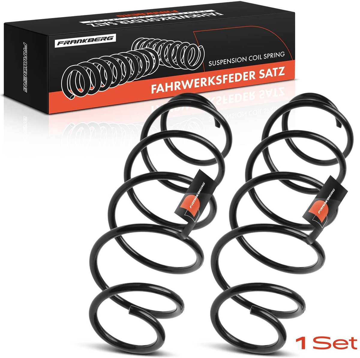 Frankberg 2x schroefveer vooras voor Citroën C3 I FC FN 1.4L 2002-2010