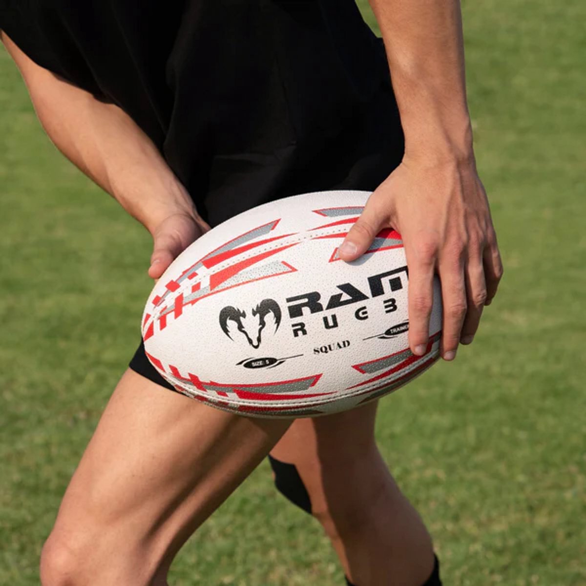 15x Squad Rugby bal Bundel inclusief - Nr. 1 Rugby Brand® - Maat 4