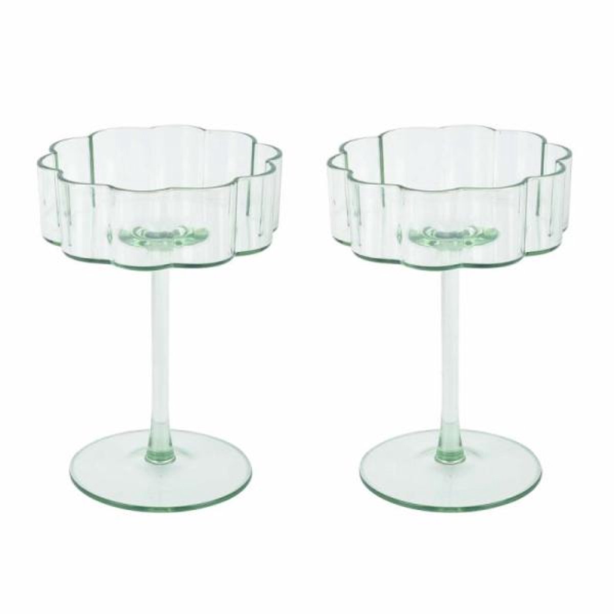 Jens Living - Outdoor Jens Living - Outdoor Glazen Groen - 2 Stuks