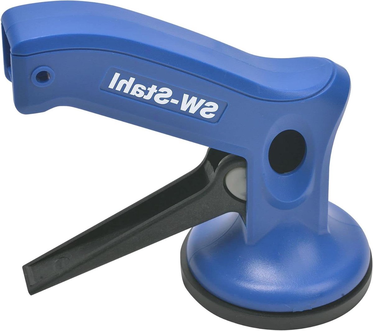 Mini zuiglifter - Eenhands lifter - Glas monteren - 8 kg draagvermogen - Inklapbaar - Blauw