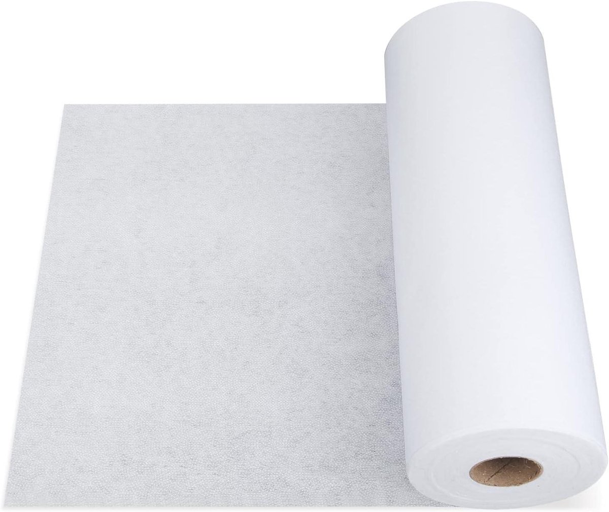Strijkbare Tussenstof - Naaifabric - Kleding Verstevigen - Eenzijdig Plakbaar - 0.3x30m - Wit