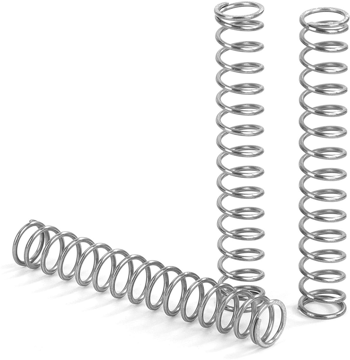 Drukveren Roestvrij Staal - Compressieveren 50mm - Mechanische Toepassingen - Hoge Elasticiteit - 10 stuks 8mm - Metaal