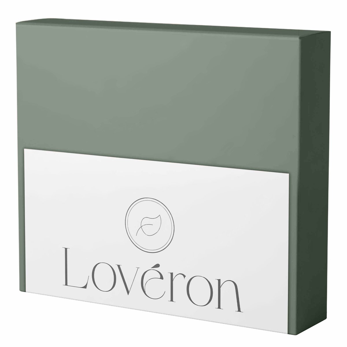 Lovéron kussensloop - Katoen - 2 stuks - 50x60 cm - Donkergroen