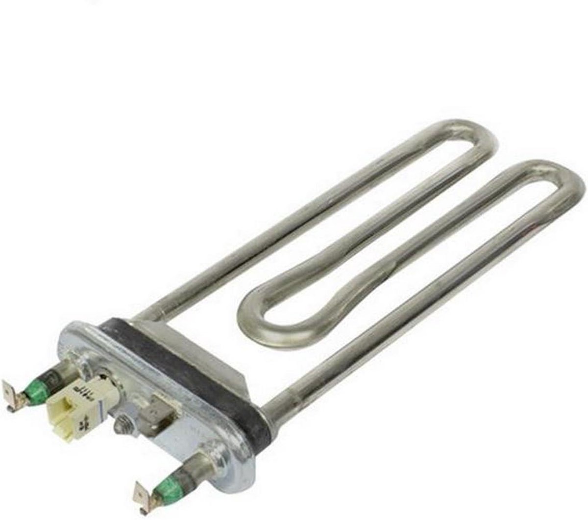 Verwarmingselement Wasmachine - Nieuwe Verwarming - Wassen Op Temperatuur - Met Temperatuursensor - 20 x 5 x 5 cm - Zilver