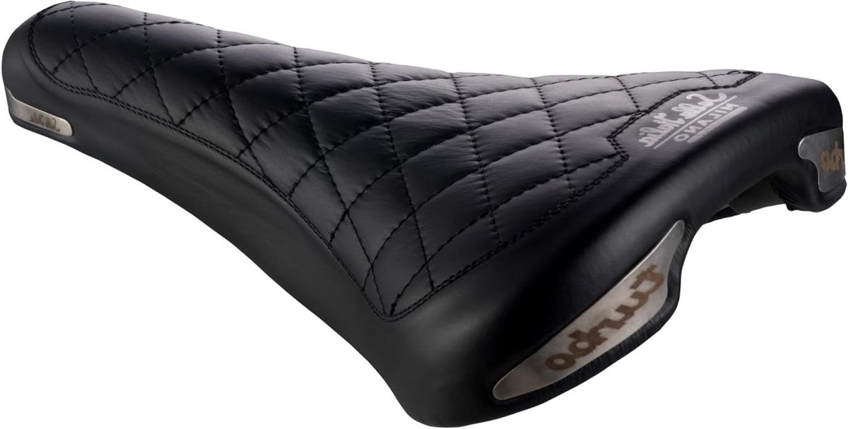 Fietszadel - Zadel Mountainbike - Comfortabel Fietsen - Gelpad Vulling - 367 Gram - Zwart