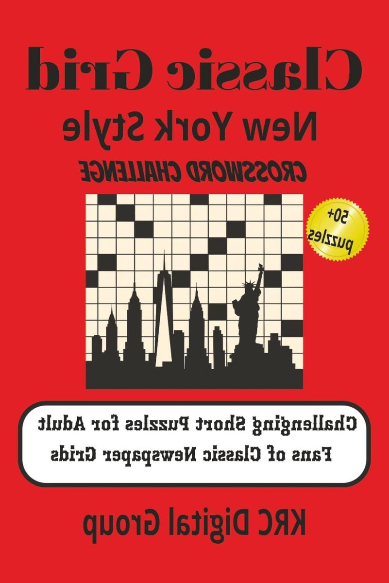 Kruiswoordpuzzels - Puzzelboek - Mentale Ontspanning - New York Stijl - 15.24 x 22.86 cm - Niet gespecificeerd