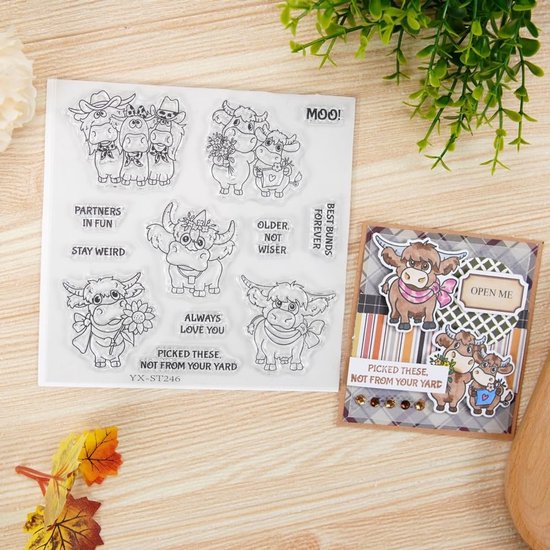 CombiCraft Stempel Koffieboon 10mm rond - zwarte inkt - Intern navulbaar stempelkussen - Handig voor spaarkaarten, bullet journals of andere creatieve projecten
