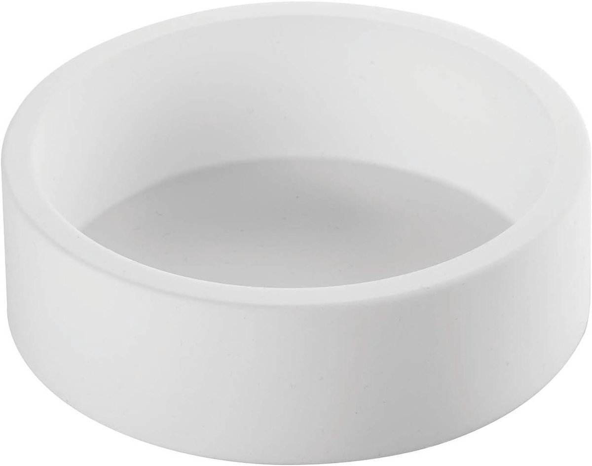 Siliconen Bakvorm - Taartvorm Cilinder - Bakken Maken - Magnetron Diepvries Ovenbestendig - 450 ml 12 cm - Grijs