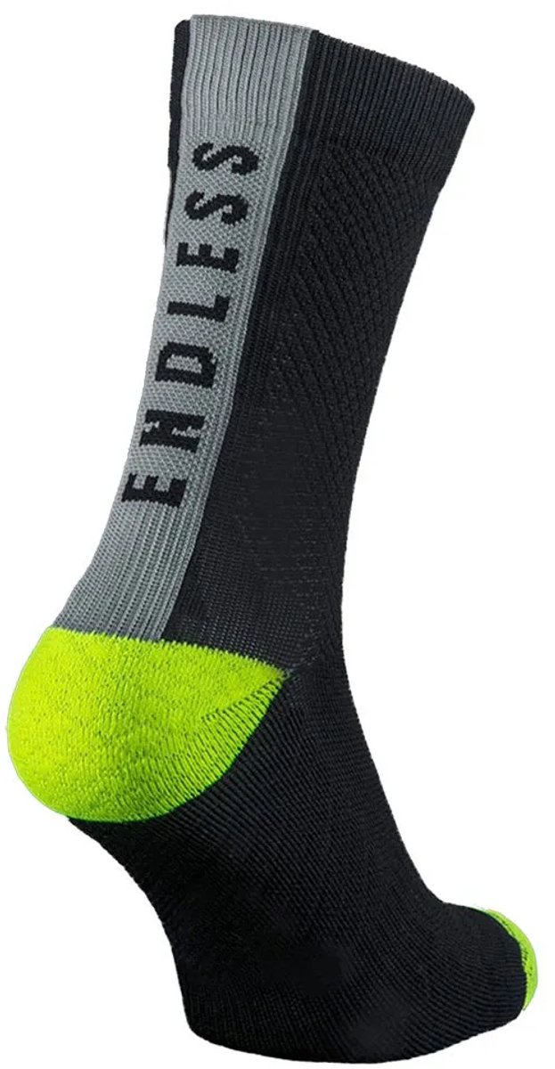 Endless Sox Korte Sokken Zwart EU 36-38