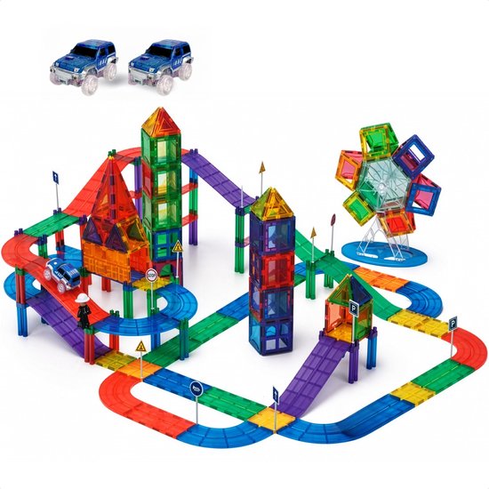Sweet Sprout Magnetic Tiles Racebaan